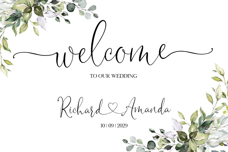 WELCOME SIGN 003